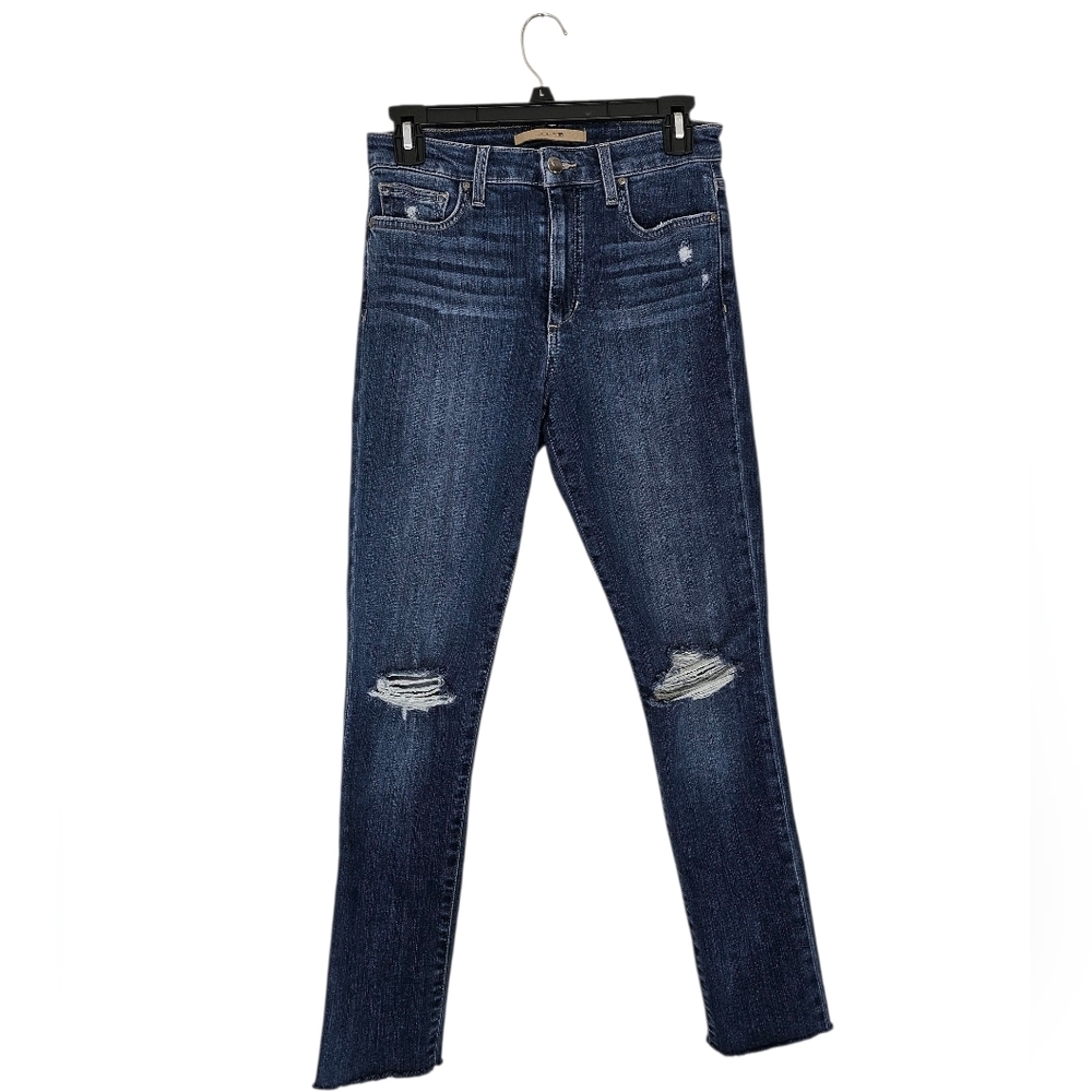 Joe's Jeans‎ High Rise Skinny Ankle Distressed Blue Jeans 27 Preowned